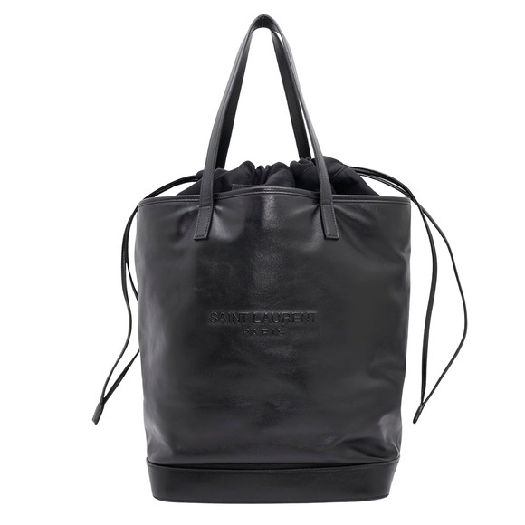 Saint Laurent Teddy Black Leather tote - Picture 1 of 10